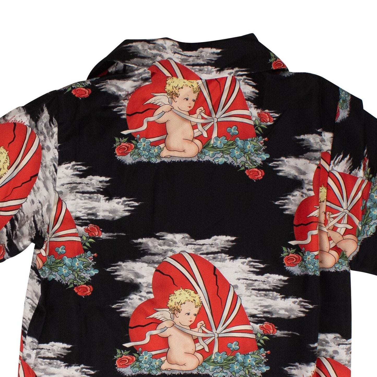 Black Cherub Bowling Shirt