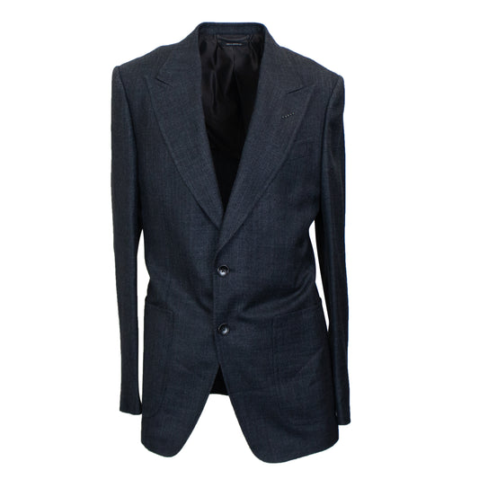 Dark Grey Shelton Peak Lapel Jacket