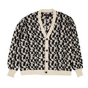 Black And White All Over AMIRI Cardigan