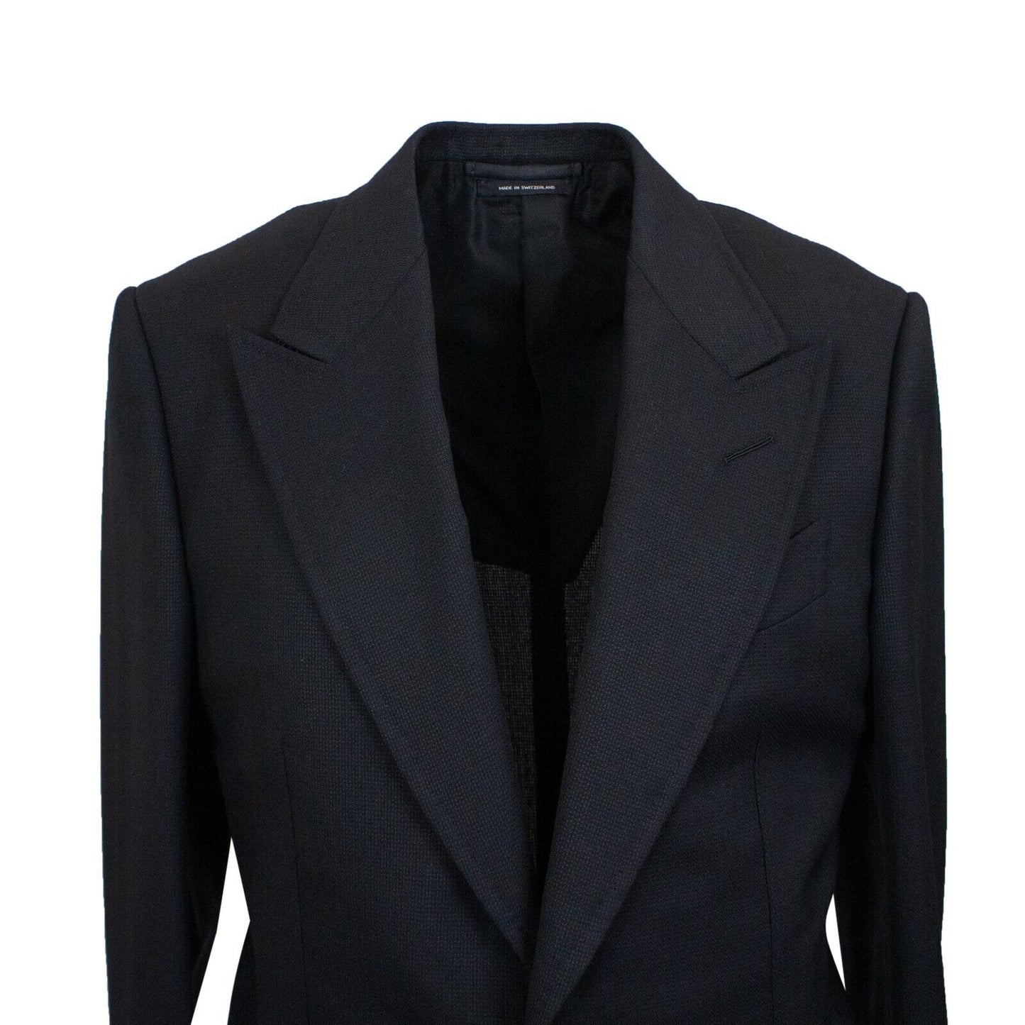 Black Middle Lined Front Long sleeve Jacket