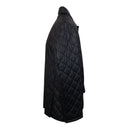 Isaia Diamond Quilted Button Down - Black