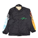 x Vlone Black Skull Coach Jacket