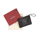 FIRENZE GAMMA EMBOSSED LEATHER POUCH
