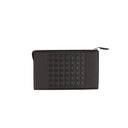FIRENZE GAMMA EMBOSSED LEATHER POUCH