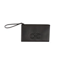 EMBOSSED GANCINI EMBLEM POUCH
