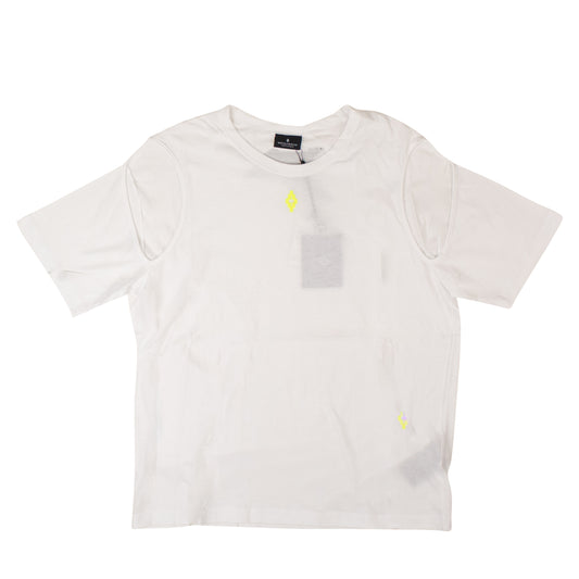 Marcelo Burlon Cross Open Shoulder T-Shirt - White