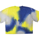 Marcelo Burlon County 3000 Tie Dye Over T-Shirt - Blue/Yellow