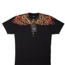 Marcelo Burlon Wings T-Shirt - Black/Leopard