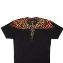 Marcelo Burlon Wings T-Shirt - Black/Leopard