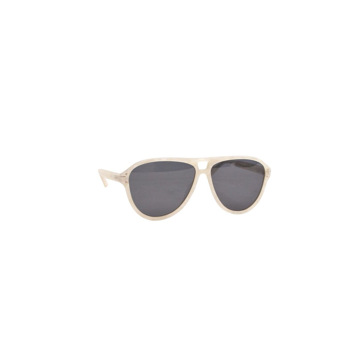 Amiri Aviator Logo Sunglasses - White