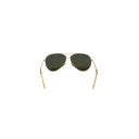 Gold And Green Metal Frame Sunglasses