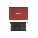 FIRENZE GAMMA EMBOSSED LEATHER POUCH