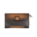 Terse Leather Pouch - Brown/Black