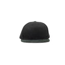 GREEN/GREY PLAID CONTRASTING BASEBALL CAP