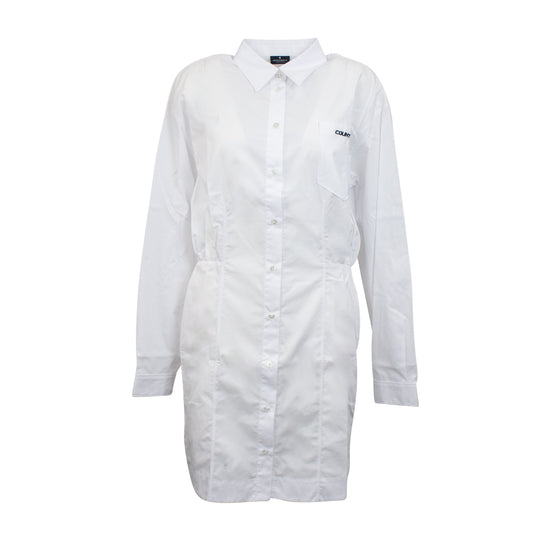 Marcelo Burlon County 3000 Shirt Dress - White