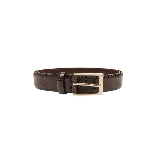 Brown Lizard Belt