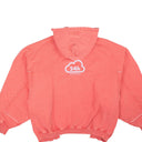 Red Online Cut-Up Zip-Up Hoodie