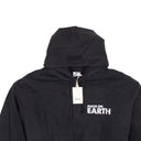 Black Made On Earth Jersey Bomber Jacket