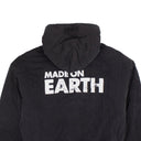 Black Made On Earth Jersey Bomber Jacket