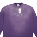 Washed Purple Afterlife Long Sleeve T-Shirt