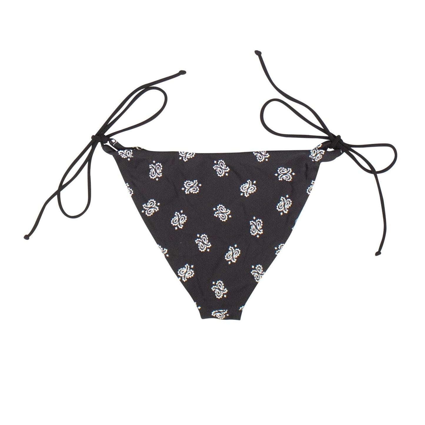 Saint Laurent Bandana Print Bikini Bottom - Black