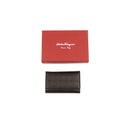 Salvatore Ferragamo Firenze Gamma Embossed Leather Belt Bag - Black