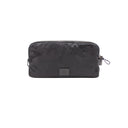 Black Camo Double Zip Pouch