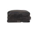 Black Camo Double Zip Pouch