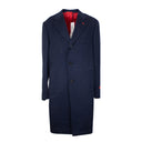 Navy Peak Lapel With Standard Welt Pocket Coat
