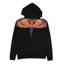 Marcelo Burlon Pink Wings Hoodie - Black