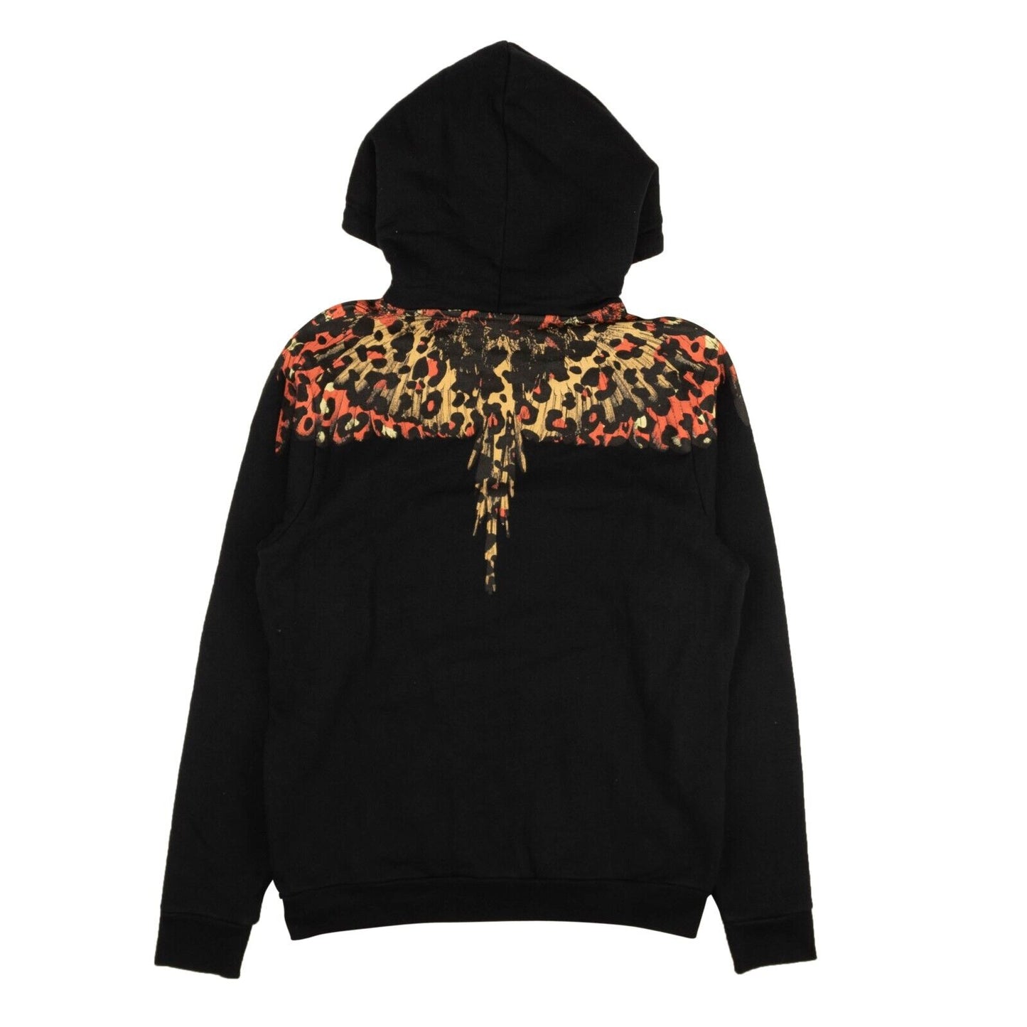 Marcelo Burlon Leopard Wings Hoodie - Black