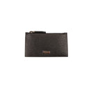 Black Pebble Leather Card Holder