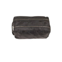 Black Camo Double Zip Pouch