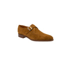 Nutmeg Suede Hove Single Monk Shoes