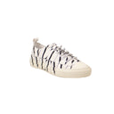 Valentino All Over Print Canvas Low Top Sneakers