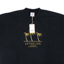 Black Afterlife Embroidered T-hirt