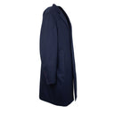 Navy Peak Lapel With Standard Welt Pocket Coat