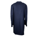 Navy Peak Lapel With Standard Welt Pocket Coat