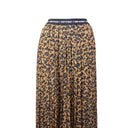 Marcelo Burlon County Leopard Long Skirt - Brown