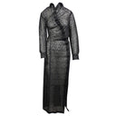 W TWISTED BLACK DAY DRESS