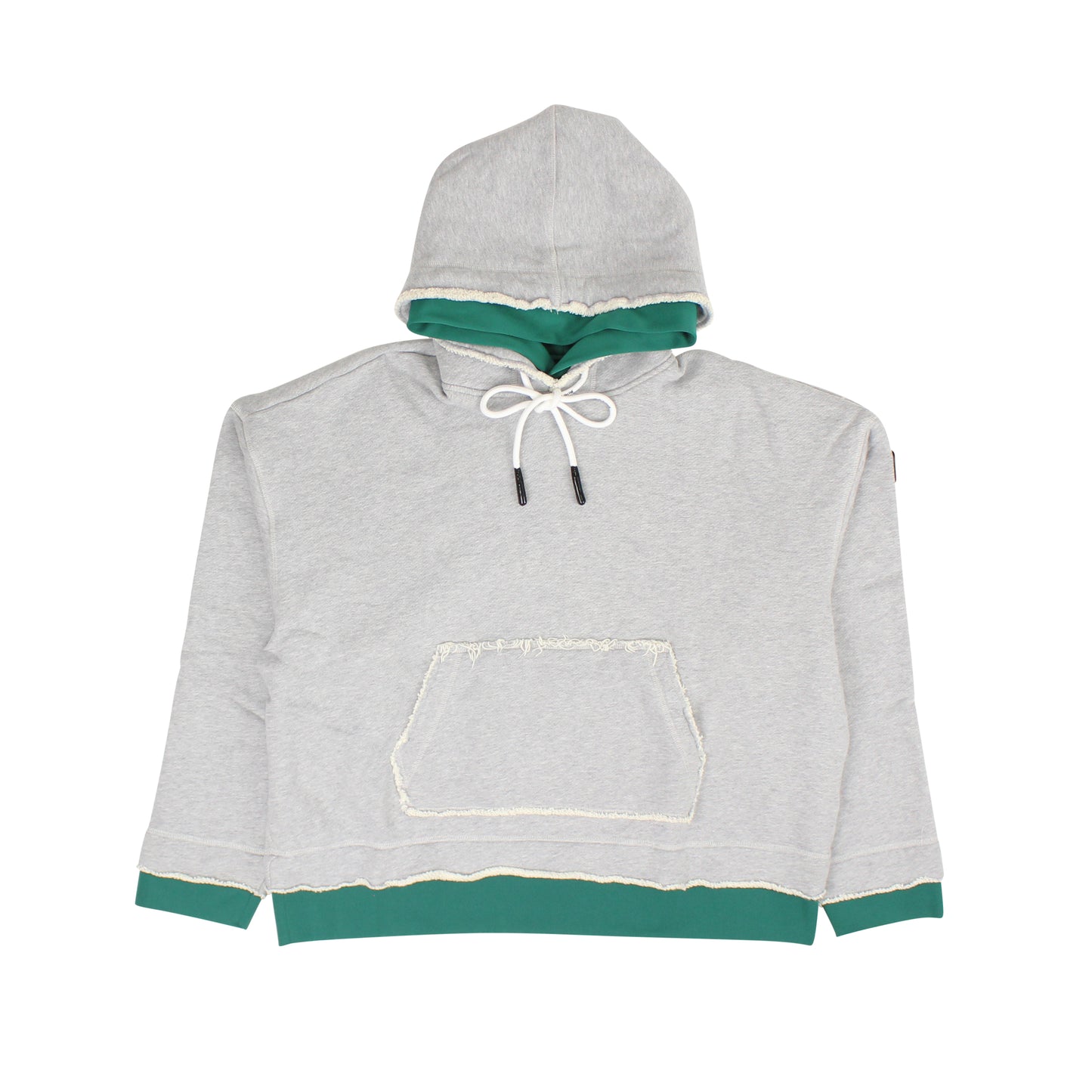 Grey PXP Double Layer Hoodie