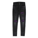 Black MX1 Ultra Suede Jeans