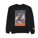 Heron Preston Leather V-Neck Dress - Black