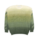 Olive Brushed Arrows Crewneck