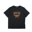 Mcm Logo T-Shirt - Black/Orange