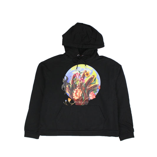 Who Decides War Roots Of Peace Hooded Pullover - Black