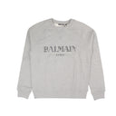 Heather Grey Logo Crewneck Sweatshirt