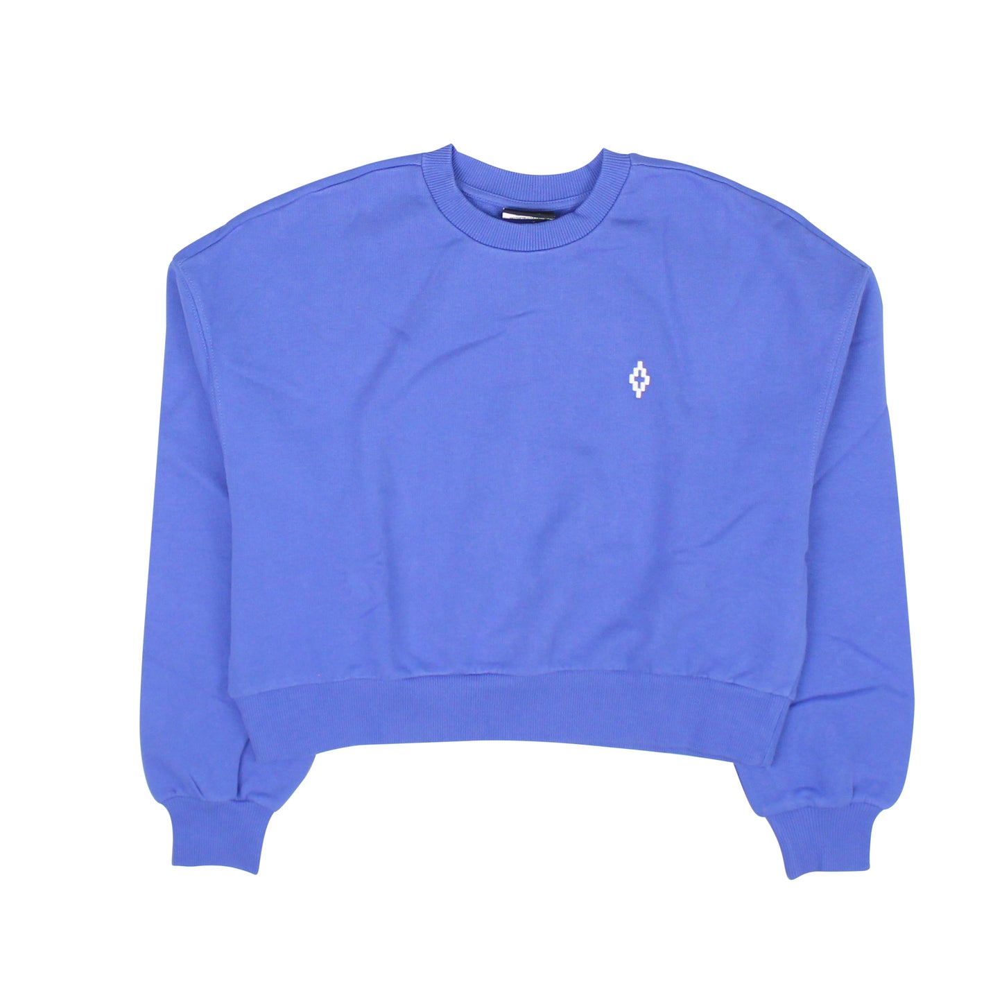 Marcelo Burlon Patch Regular Crewneck - Blue