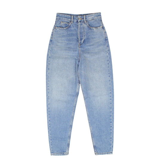 Marcelo Burlon County Stonewash Dnm Carrot Fit Jeans - Light Blue