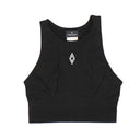 Marcelo Burlon County Seamless Crop Tank - Black